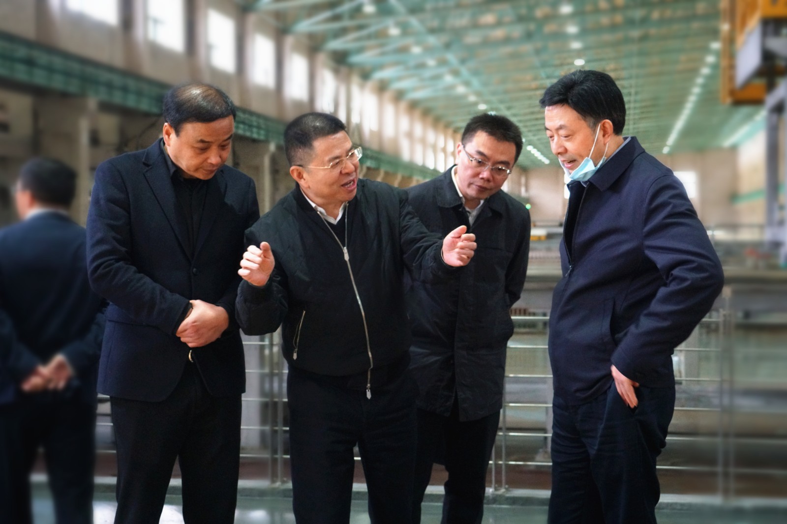 杭州市政府副秘书长劳新祥一行调研星空tiyu星空tiyu.jpg